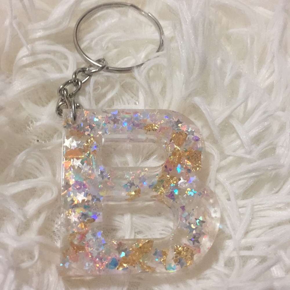 B keychain
